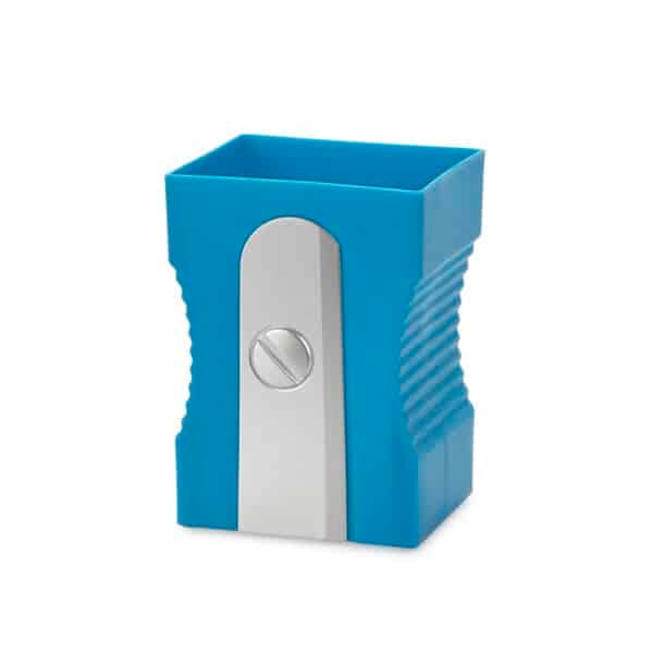 Blue Sharpener Pencil Pot