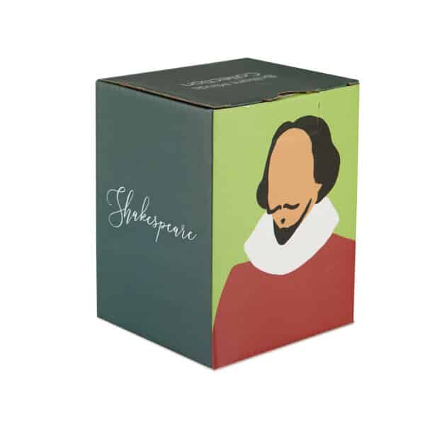 Ceramic Shakespeare Stationary Holder Box