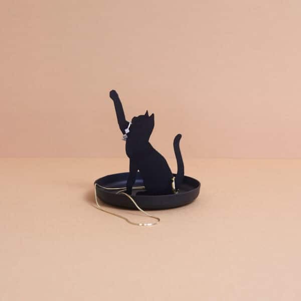 Cat Silhouette Ring Holder