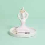 Yoga Pose Ring and Jewellery Tray