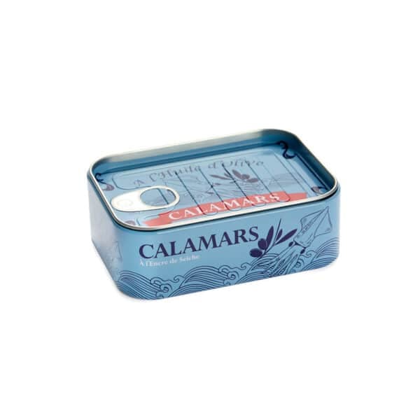 Calamars Snack Fork Tin