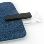 magnetic badge id holders metal self-adhesive back (pack of 10)