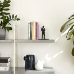 secret agent silhouette bookend featuring James Bond in black metal