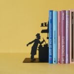 Black Metal Le Chef Kitchen Silhouette Bookend