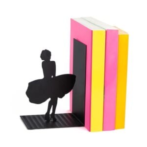 Marilyn Monroe skirt lift silhouette book stopper