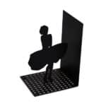 Marilyn Monroe skirt lift silhouette book stopper