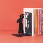 Psycho shower scene silhouette book stopper