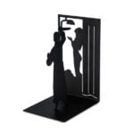 Psycho shower scene silhouette book stopper