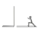 stickman chrome figure book end