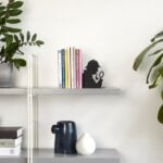 Sherlock Holmes silhouette black metal bookend