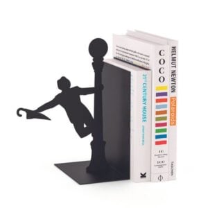 singing in the rain lamp post scene silhouette bookend