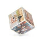 rotating photo frame/holder cube (10cm multi display kube)