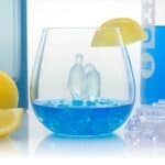 Penguins in a Stemless Glass Tumbler (600ml) Bar Bespoke