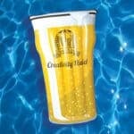 Pint Glass Pool Float 150cm Adult Inflatable Lounger