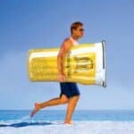 Pint Glass Pool Float 150cm Adult Inflatable Lounger