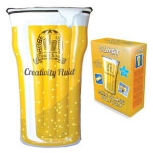 Pint Glass Pool Float 150cm Adult Inflatable Lounger