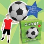 Giant Inflatable Football – 107cm Outdoor Beach Ball