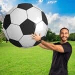 Giant Inflatable Football – 107cm Outdoor Beach Ball