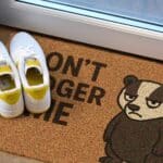 “Don’t Badger Me” Coir Doormat – Indoor/Outdoor Humour for Your Doorstep