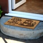 “Stay Otter My House” Coir Doormat – Indoor/Outdoor Humour for Your Doorstep