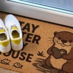 “Stay Otter My House” Coir Doormat – Indoor/Outdoor Humour for Your Doorstep