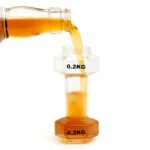 Dumbbell Shot Glasses – Novelty Glassware (60 ml) Pack of 2