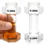Dumbbell Shot Glasses – Novelty Glassware (60 ml) Pack of 2