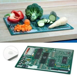 Motherboard Glass Chopping Board – Kitchen Worktop Saver