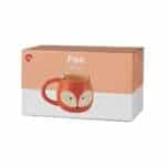 Fox Mug Ceramic Animal-Themed Drinks Cup – by Balvi (482 ml)