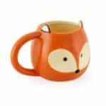 Fox Mug Ceramic Animal-Themed Drinks Cup – by Balvi (482 ml)