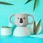Koala Mug Ceramic Animal-Themed Drinks Cup – by Balvi (400 ml)