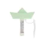 Pool Thermometer Boat – Turquoise Floating Origami Design