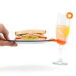Plate Clips & Glass Marker Rings – Buffet Party Set (12 Piece)