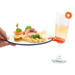 Plate Clips & Glass Marker Rings – Buffet Party Set (12 Piece)