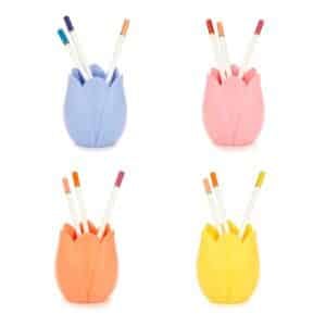 Tulip Pen Holder Flower Pot Desk Organiser – by Balvi