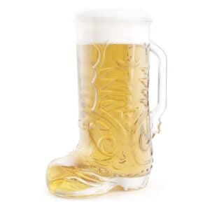 Wild West Boot Glass – Cowboy Beer Jug with Handle (650ml)