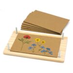 Pinewood Herb & Flower Press Drying Kit (14.1 × 23 cm)