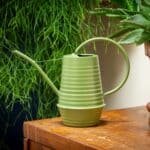 Olive Green Indoor Watering Can Long Spout Houseplants (1.1 Litre)
