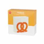 Pretzel Shaped Metal Napkin Holder Tabletop Accessory by Balvi