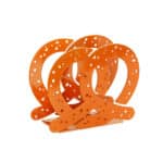 Pretzel Shaped Metal Napkin Holder Tabletop Accessory by Balvi