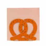 Pretzel Shaped Metal Napkin Holder Tabletop Accessory by Balvi
