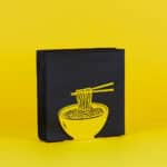 Ramen Shaped Metal Napkin Holder Tabletop Accessory by Balvi