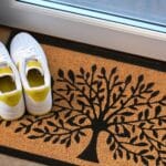 Tree of Life Printed Coir Doormat – Indoor/Outdoor for Your Doorstep