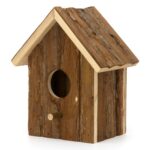 Starling / Sparrow Bird House (4.5cm Hole) Wood Garden Nest Box