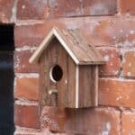 Starling / Sparrow Bird House (4.5cm Hole) Wood Garden Nest Box