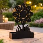 Metal Flower Mosquito Incense Spiral Holder (10 Citronella Coils)