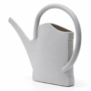 Outdoor Watering Can Grey – Wall Hanging Flat Back (2.2 Litre)