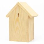 Wooden Ladybird House for Garden Pinewood Bug Shelter