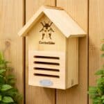 Wooden Ladybird House for Garden Pinewood Bug Shelter